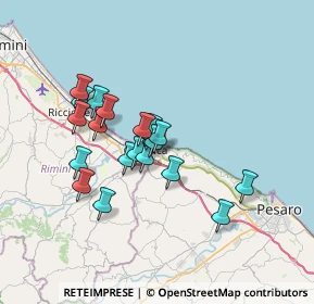 Mappa 61011 Gabicce mare PU, Italia (5.733)