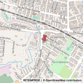 Mappa Via San Allende, 15, 47841 Cattolica, Rimini (Emilia Romagna)