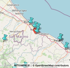 Mappa Via S. Clemente, 47843 Misano Adriatico RN, Italia (23.32364)