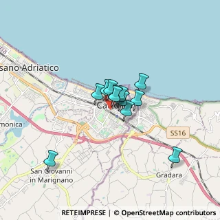 Mappa Via m.d'azeglio, 47841 Cattolica RN, Italia (1.02)