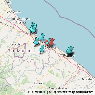Mappa Via G. Maraldi, 47841 Cattolica RN, Italia (12.315)