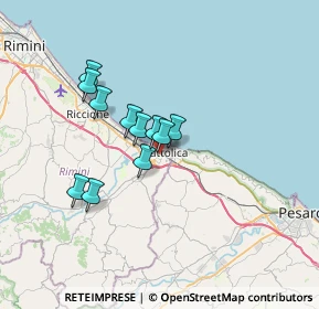 Mappa Cattolica, 47841 Cattolica RN, Italia (5.20364)