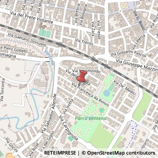 Mappa Via Francesca da Rimini,  33, 47841 Cattolica, Rimini (Emilia Romagna)