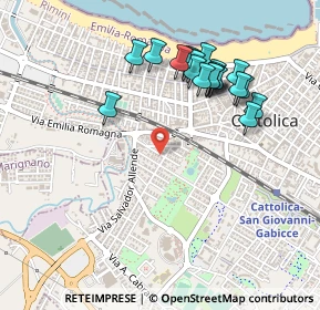 Mappa Cattolica, 47841 Cattolica RN, Italia (0.4915)