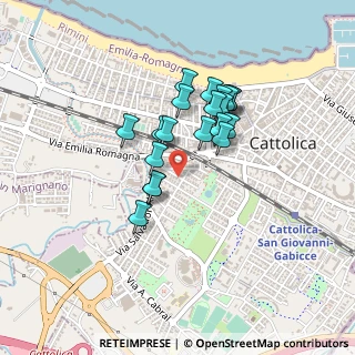 Mappa Cattolica, 47841 Cattolica RN, Italia (0.3405)