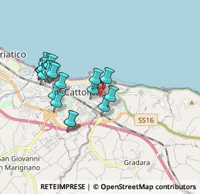 Mappa Via Vasco da Gama, 47841 Cattolica RN, Italia (1.7665)