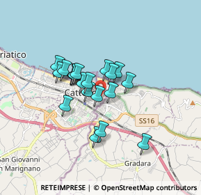 Mappa Via Vasco da Gama, 47841 Cattolica RN, Italia (1.2345)