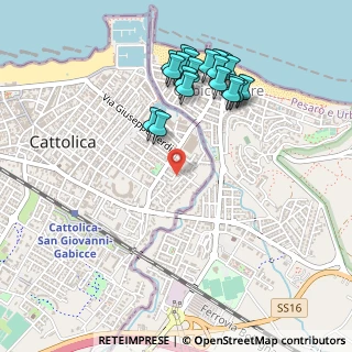 Mappa Via Vasco da Gama, 47841 Cattolica RN, Italia (0.524)