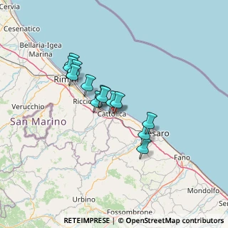 Mappa Via Vasco da Gama, 47841 Cattolica RN, Italia (10.65308)