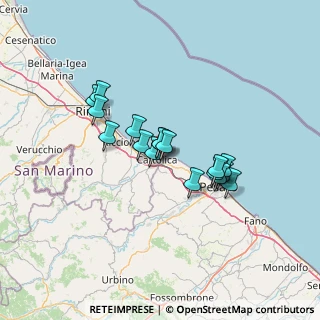 Mappa Via Vasco da Gama, 47841 Cattolica RN, Italia (10.45941)