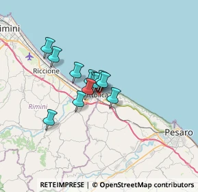 Mappa Via Vasco da Gama, 47841 Cattolica RN, Italia (3.91)