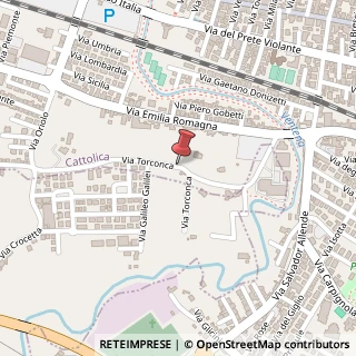 Mappa Via Torconca, 1600, 47842 San Giovanni in Marignano, Rimini (Emilia Romagna)