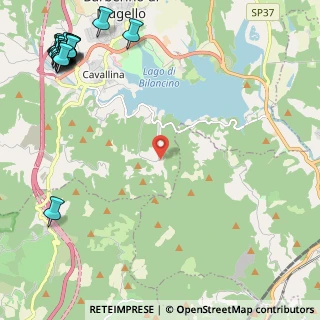 Mappa Via Monti, 50031 Barberino di Mugello FI, Italia (3.721)