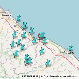 Mappa Via Viole, 47841 Cattolica RN, Italia (9.04)