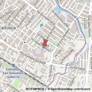 Mappa Piazza della Repubblica, 31, 47841 Cattolica, Rimini (Emilia Romagna)