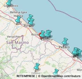 Mappa Via Santa Monica, 47843 Santa Monica-Cella RN, Italia (20.77286)
