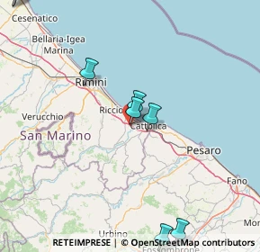Mappa Via Santa Monica, 47843 Santa Monica-Cella RN, Italia (42.30389)