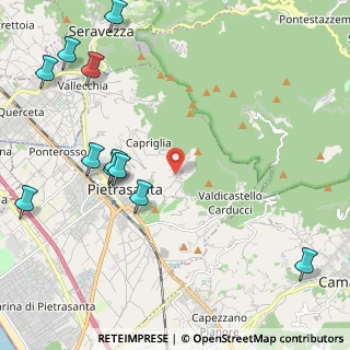 Mappa Via Rebuto, 55045 Pietrasanta LU, Italia (2.87545)