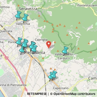 Mappa Via Rebuto, 55045 Pietrasanta LU, Italia (2.44167)