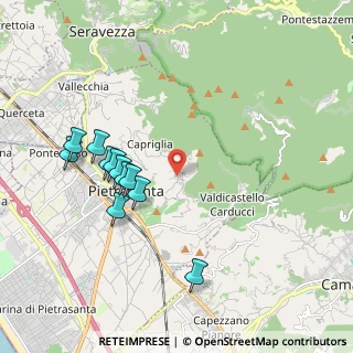 Mappa Via Rebuto, 55045 Pietrasanta LU, Italia (1.99909)
