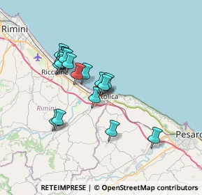 Mappa , 47841 Cattolica RN, Italia (6.14778)