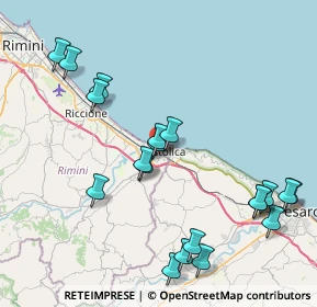 Mappa , 47841 Cattolica RN, Italia (9.2985)