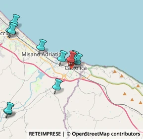 Mappa , 47841 Cattolica RN, Italia (4.68091)