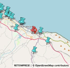 Mappa , 47841 Cattolica RN, Italia (6.16737)