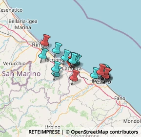 Mappa , 47841 Cattolica RN, Italia (10.166)