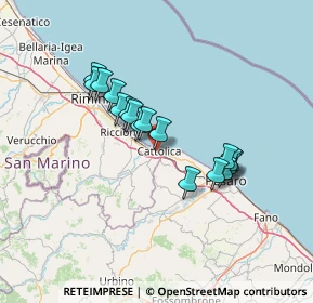 Mappa , 47841 Cattolica RN, Italia (11.55941)