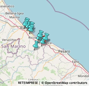 Mappa , 47841 Cattolica RN, Italia (10.22)