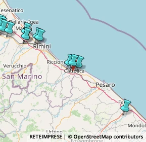 Mappa , 47841 Cattolica RN, Italia (24.86867)