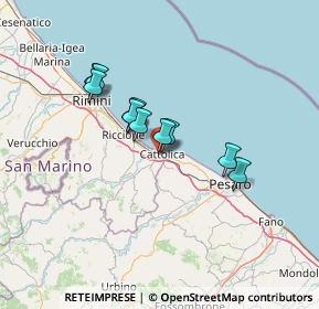 Mappa , 47841 Cattolica RN, Italia (10.13182)