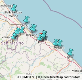 Mappa , 47841 Cattolica RN, Italia (13.52333)