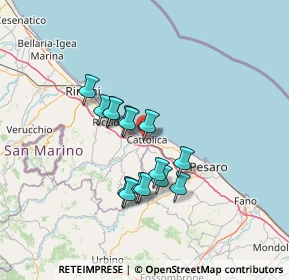 Mappa , 47841 Cattolica RN, Italia (10.912)