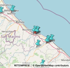 Mappa , 47841 Cattolica RN, Italia (18.07273)