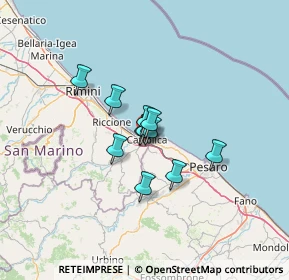 Mappa , 47841 Cattolica RN, Italia (7.73091)