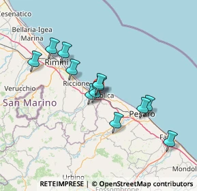 Mappa , 47841 Cattolica RN, Italia (12.66917)