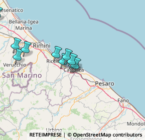 Mappa , 47841 Cattolica RN, Italia (16.43636)