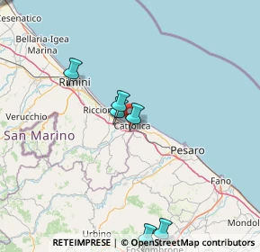 Mappa , 47841 Cattolica RN, Italia (43.20059)
