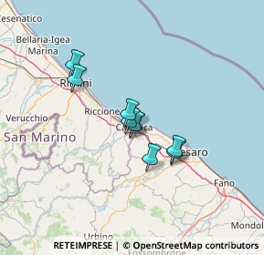 Mappa , 47841 Cattolica RN, Italia (15.94909)