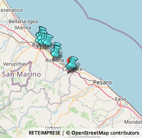 Mappa , 47841 Cattolica RN, Italia (11.64769)