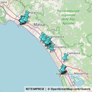 Mappa 55042 Forte dei Marmi LU, Italia (8.432)