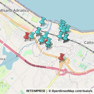 Mappa Piazza dei Navigatori, 47841 Cattolica RN, Italia (0.7175)