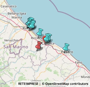 Mappa Piazza dei Navigatori, 47842 San Giovanni In Marignano RN, Italia (12.052)