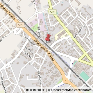 Mappa Via fossetto, 55045 Pietrasanta, Lucca (Toscana)