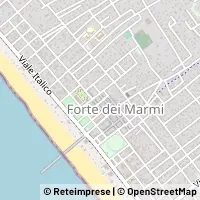 Kaart Forte dei Marmi