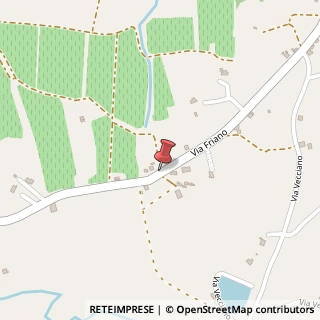 Mappa Via Friano, 45, 47853 Coriano, Rimini (Emilia Romagna)