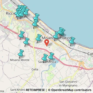 Mappa 47843 Misano Adriatico RN, Italia (2.56632)