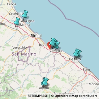 Mappa 47843 Misano Adriatico RN, Italia (17.30583)